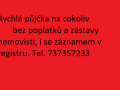 PŮJČKA NA COKOLIV, BEZ POPLATKŮ I SE ZÁZNAMEM